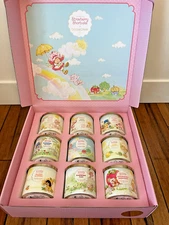 NEW Strawberry Shortcake Goose Creek Candles Set OF 9 COLLECTORS EDITION BOX SET