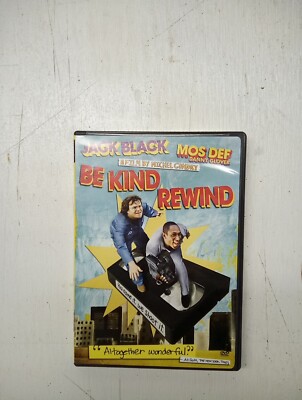 Be Kind Rewind (DVD, 2008) *Brand New & Factory Sealed* Jack Black