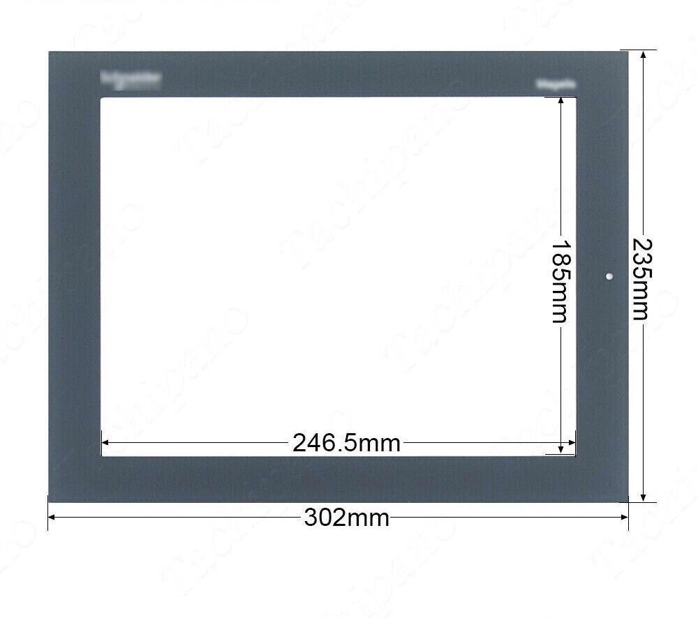 Touch Screen Panel Glass for XBTGT6330 XBTGT6340 with Protective Film