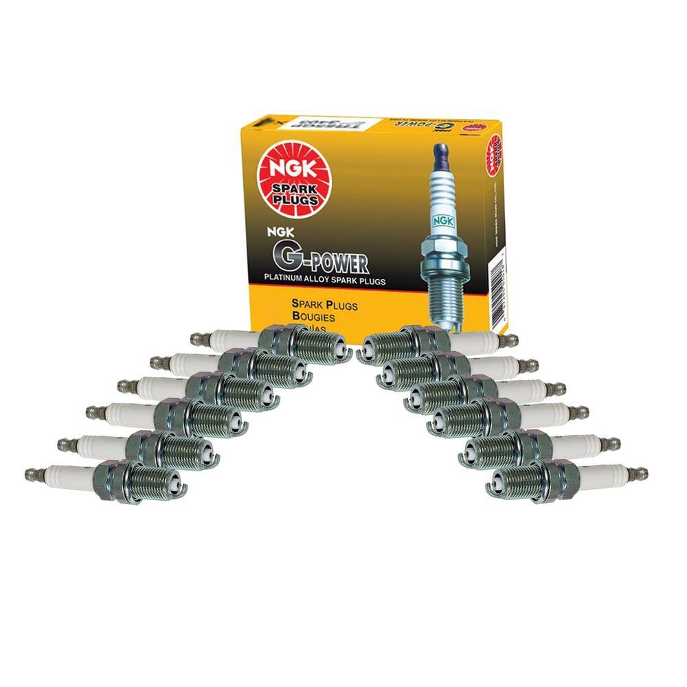 NGK Set of 12 G-Power Platinum Spark Plugs For Mercedes Rolls Royce BMW V12