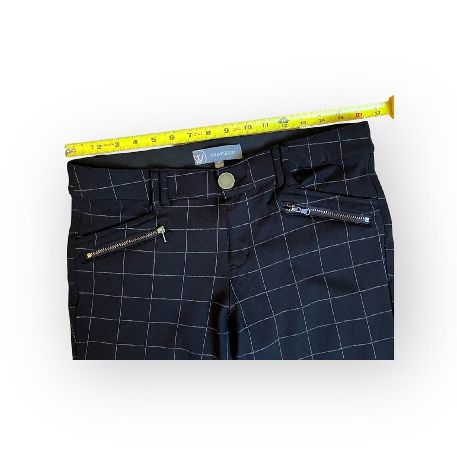 Wit  & Wisdom absolution windowpane black ponte s… - image 4