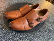 Stylish Men’s Tan Leather Peter Werth Shoes UK 9 Smart New with no Box