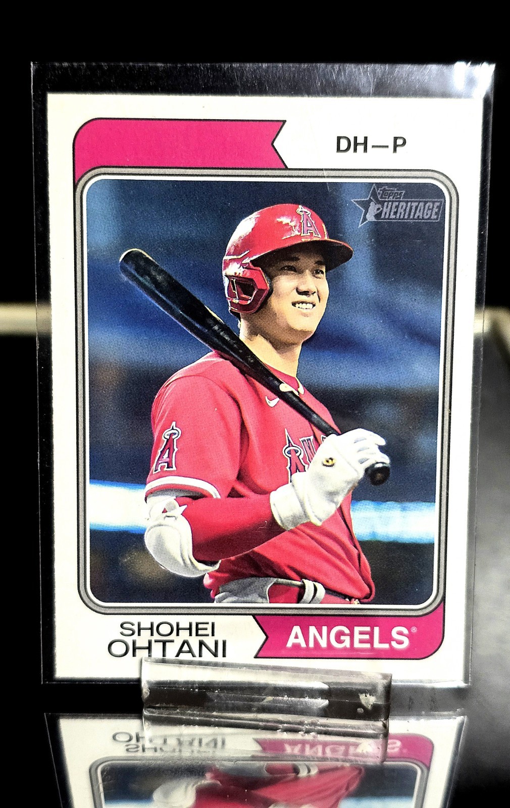 2023 Topps Heritage IMAGE VARIATION Shohei Ohtani #20 Los Angeles Angels MLB Ssp