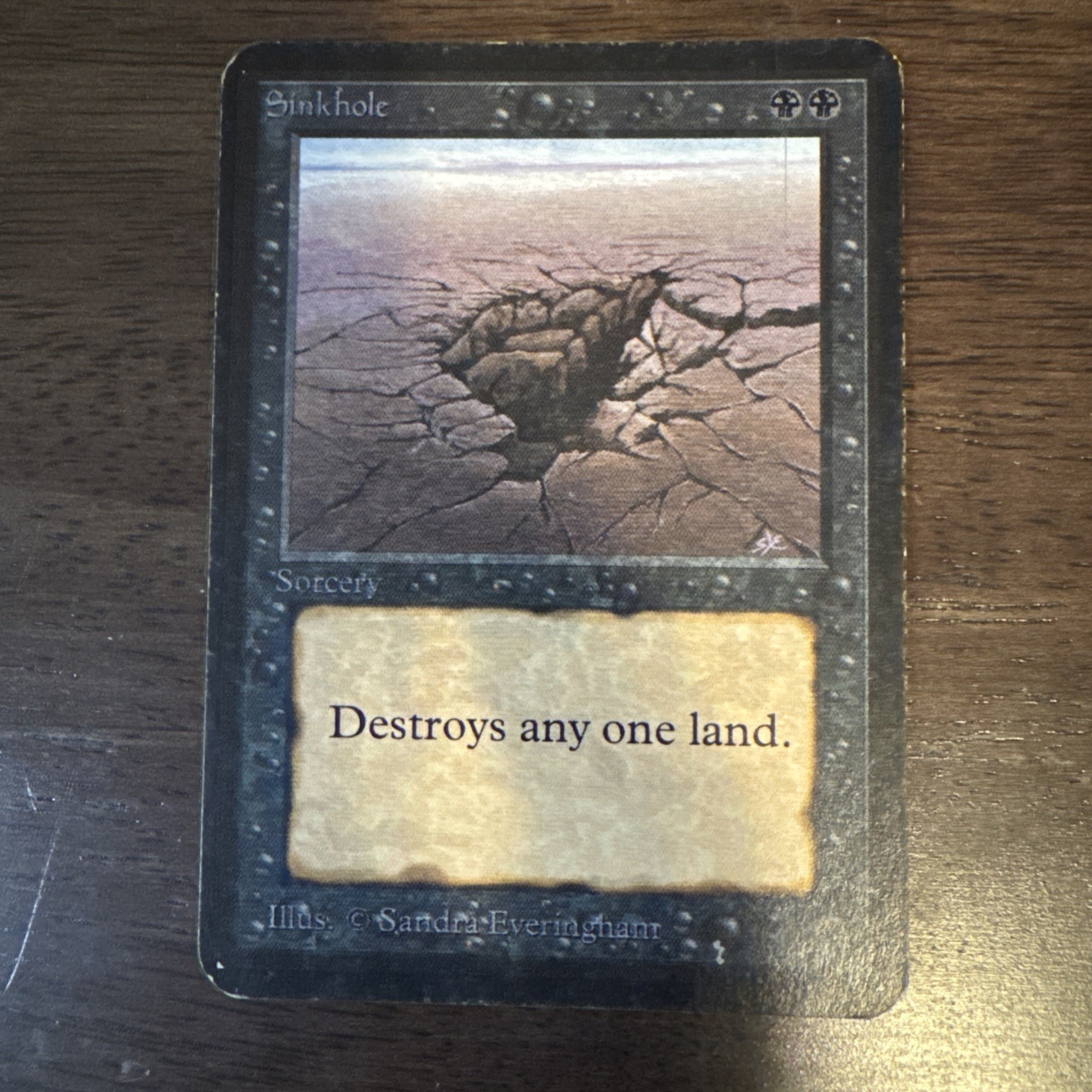 Sinkhole - Alpha Edition 1993 - MTG card [NM]