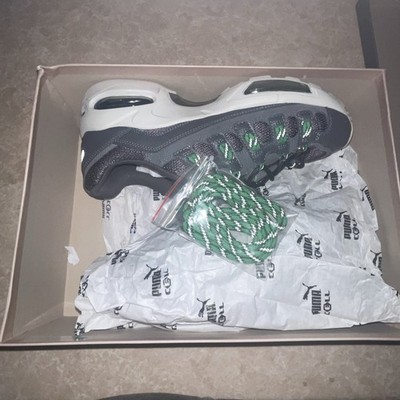 PUMA Cell Endura Hypefest Asphalt Gray Green Sneakers Men s 9.5