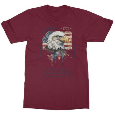 American Eagle 250 Years USA Freedom Courage Strength Unisex T-Shirt