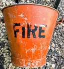 Vintage RAF Army Military  WD MOD WW2 Fire Bucket In Good Condition
