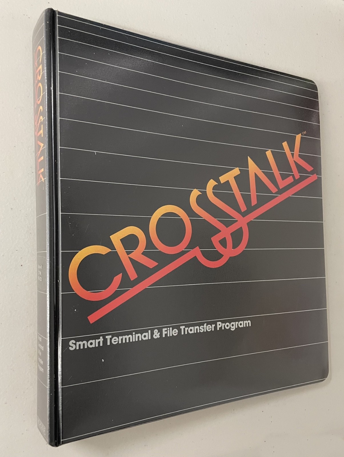 Ext. Rare 1984 Vintage Crosstalk Version 3 For The Apple II, Manual & Software