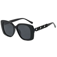 CHANEL CH5422B C501T8 Black Polarized Sunglas...