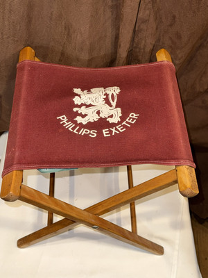 Phillips Exeter Academy Atlantic Chair Company 13x13x15 Made in Maine Foldable