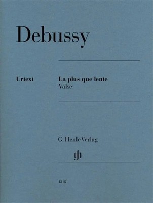 Debussy, Claude - La plus que lente - Valse | Instrumentation: Piano solo | Buch