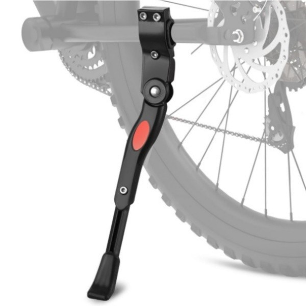 Aluminum alloy bicycle kickstand, adjustable side stand, suitable for 24-29 in