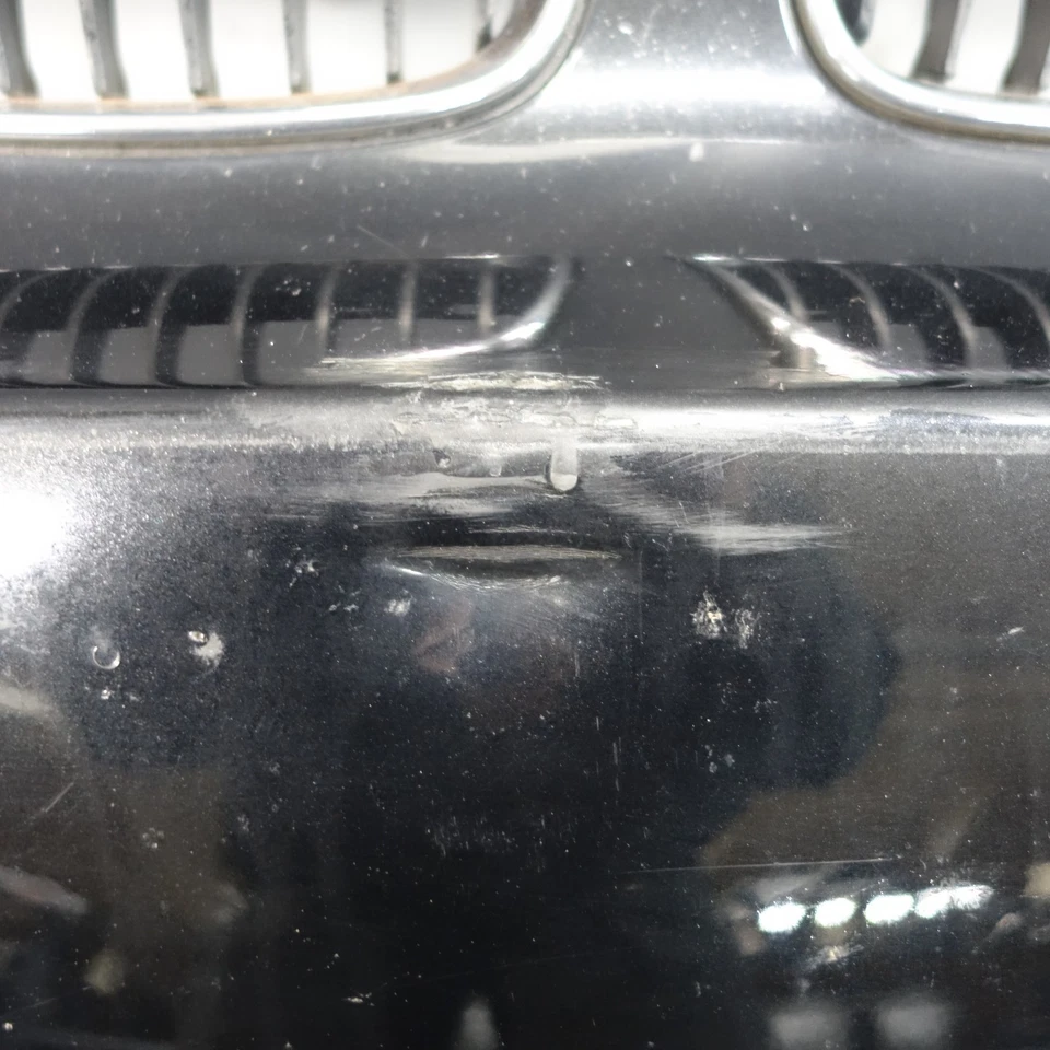 08-13 BMW E82 E88 128i Cubierta de parachoques delantero de fábrica Panel de ajuste Zafiro negro OEM Foto 4 de 4