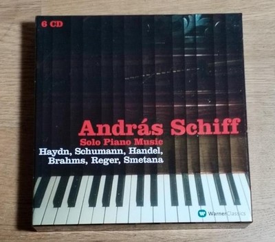 ANDRAS SCHIFF Solo Piano Music  Warner Classics 6CD set NEAR MINT CONDITION