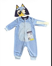 Bluey Toddler Costume Pajama Hat Suit Sz 12M NEW WITH TAGS