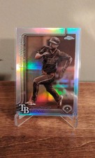 2025 Topps Chrome - Brandon Lowe #113 Sepia Refractor