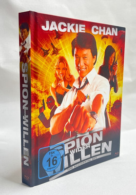 Jackie Chan - Spion wider Willen - Mediabook - 2 Bluray- Sehr guter Zustand