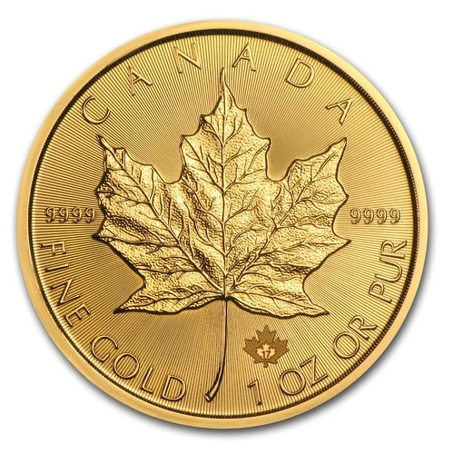 2017 Canadian Gold Maple Leaf 1 oz — photo from the most recent tracked eBay sale