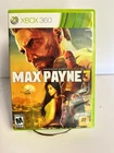 Max Payne 3 Microsoft Xbox 360, 2-Disc Set Complete In Box CIB Retro Video Game