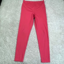 Girlfriend Collective Compressive High Rise Legging Geranium Pink Womens Large