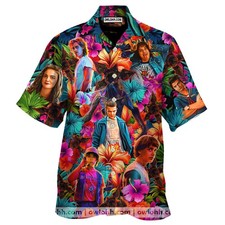 Stranger Things Synthwave Tropical Special Unisex Hawaiian Shirt