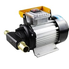 Self-priming Gear Oil Pump 220v Diesel Hydraulic Oil High Viscosity Refueling