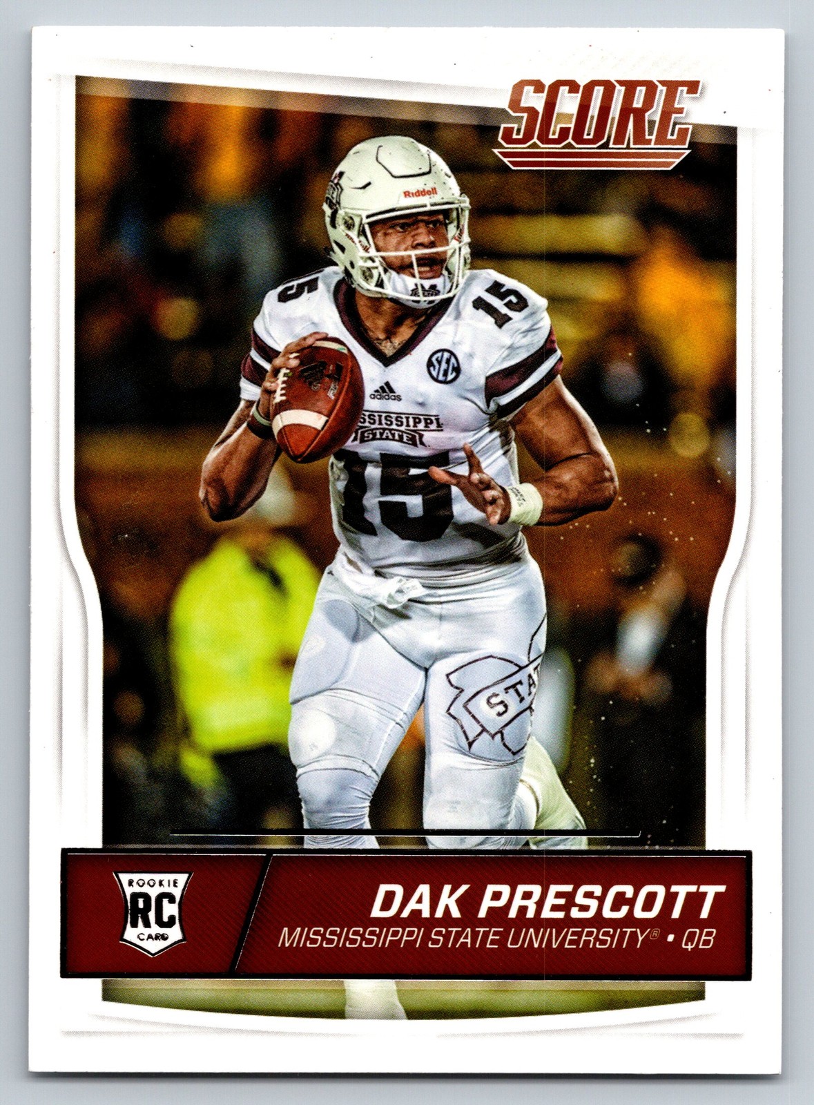 Dak Prescott Panini Score #337 Base