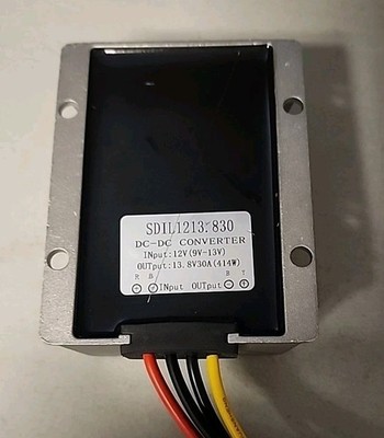 DC 12V To DC 13.8V 30A 414W Step Up Power Supply Converter Regulator Module