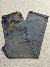 Levi's Mens 565 Loose Straight Jeans A7221-0028 LIGHT WASH Size 34x30 NWT M-05 