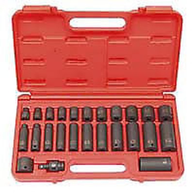 Sunex Tool 3325 25 Teile 3/8 '' Drive Master Impact Sockel Set 5/16-1 ''