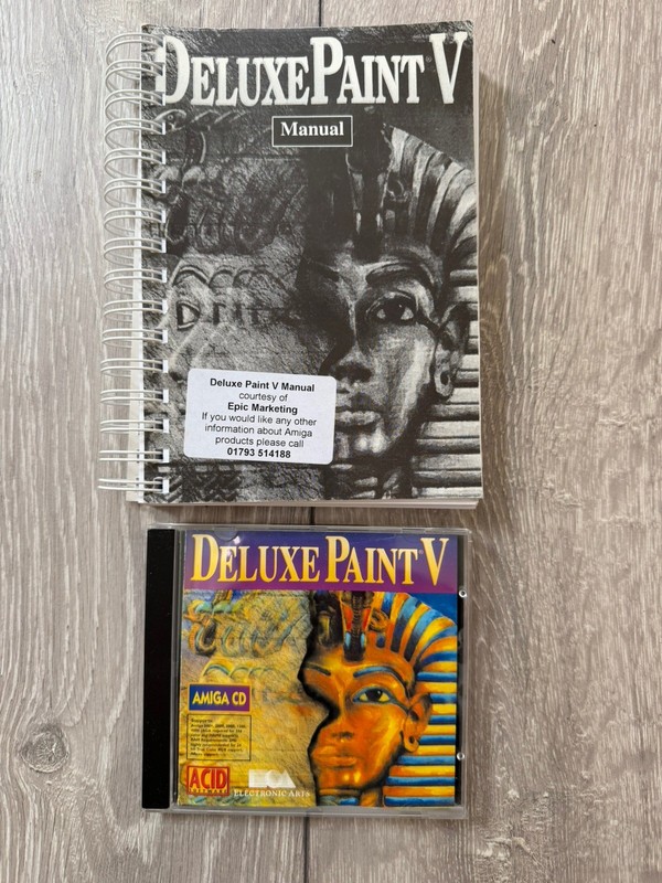 Amiga DeluxePaint 5 - Boxed CD-ROM Deluxe Paint V