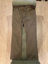 Civilianaire Men's Selvedge Denim Casual Pants Cotton Straight