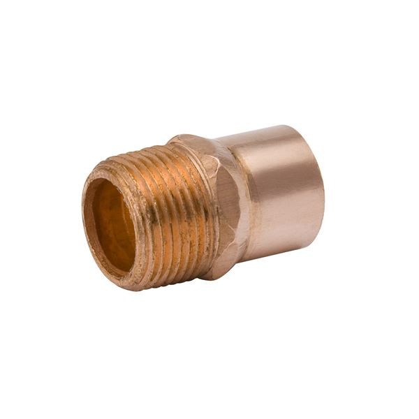 MUELLER INDUSTRIES W1146 Copper Male Adapter 3/4" 700 PSI Female Soldered