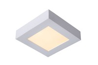 LED Deckenlampe Weiß Eckig B:16.8 Cm 3000 K IP44 Deckenleuchte Badezimmer
