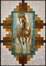 Grand Prize Quilt Pattern-Using a Panel