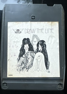AEROSMITH DRAW THE LINE RARE 8 TRACK TAPE TESTED LATE NITE BARGAIN!