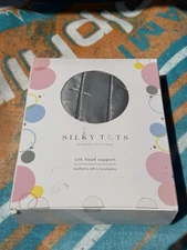 Silky Tots Silk Head Support Mulberry Silk Eucalyptus New