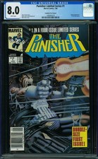 Punisher Limited Series #1 CGC 8.0 1986🔥CANADIAN Price Var Newsstand🔥R4 116 cm
