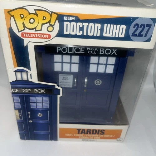 Funko Pop! Vinyl Super 6 in: Doctor Who - Tardis (6 inch) #227 Box Damage