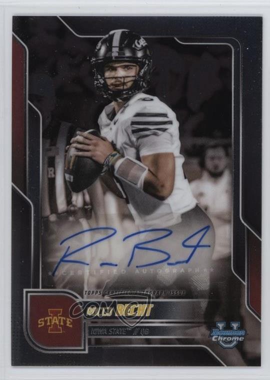 2025 Bowman U Chrome Chrome Prospect Auto Rocco Becht #BCA-RB