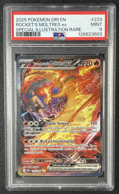 Team Rocket's Moltres ex #229 (Destined Rivals (2025))