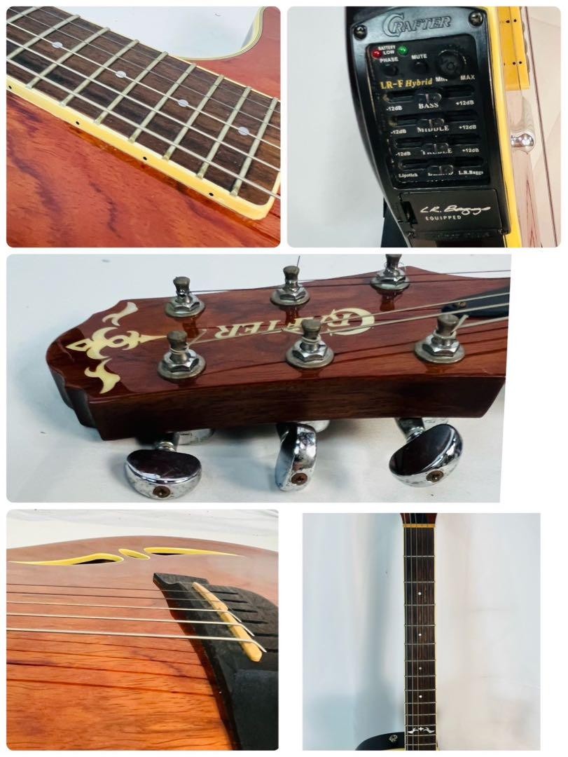 【良品】 CRAFTER SA-BUB エレキギター RITTERケース Crafter Sa-Bub Electric Guitar Ritter Case Safe delivery