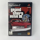 Grand Theft Auto 3 - GTA  - Sony Playstation 2 - PS2 -  Manual - Map -PAL