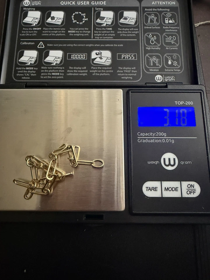 Roberto монета 18K желтое золото ссылка браслет - рубин, общий 7", - Изображение 4 из 4