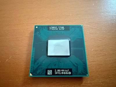 Notebook Prozessor CPU Intel Core 2 Duo T7200 2,00 GHz SL9SF