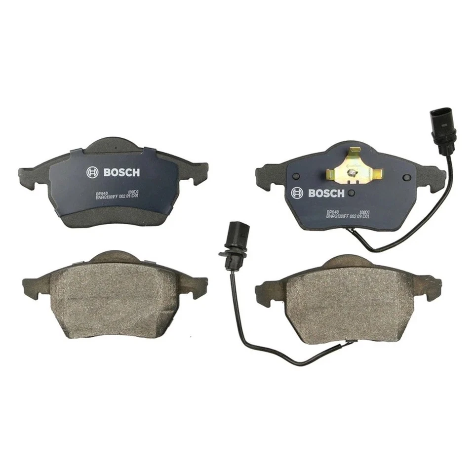 For Audi Allroad Quattro 01 QuietCast Premium Front Brake Kit w Organic Pads Foto 2 de 2