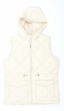 Womens UK Size M George Beige Puffer Jacket