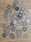 Tube of 50 Mercury Dimes MIXED DATES All Readable