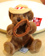 NWT Vintage Russ Dude Cowboy Bear 5” Sitting Plush Teddy Bear