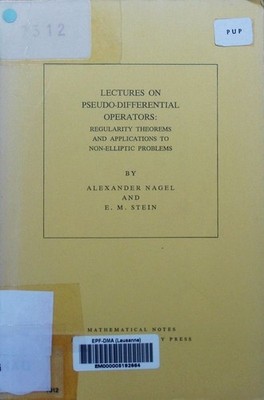 Lectures on pseudo-differential operators regularity theorems and applications t